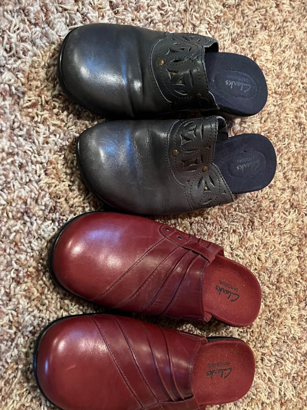 Clarks Slip On Size 8